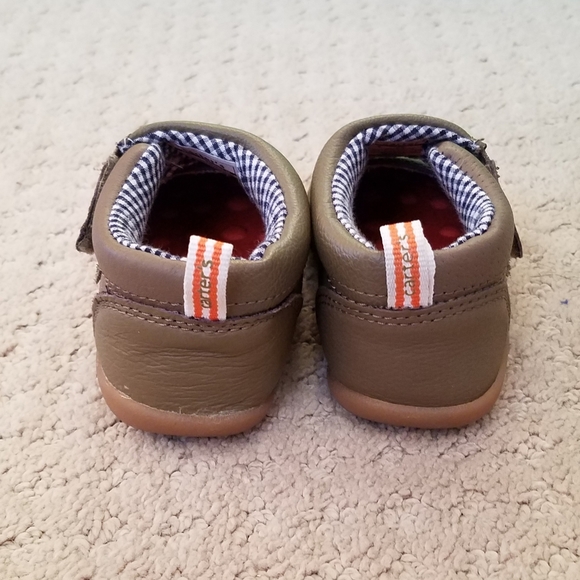 Carter's Every Step Stage 3/walk Shoes (light brown) - Picture 3 of 5